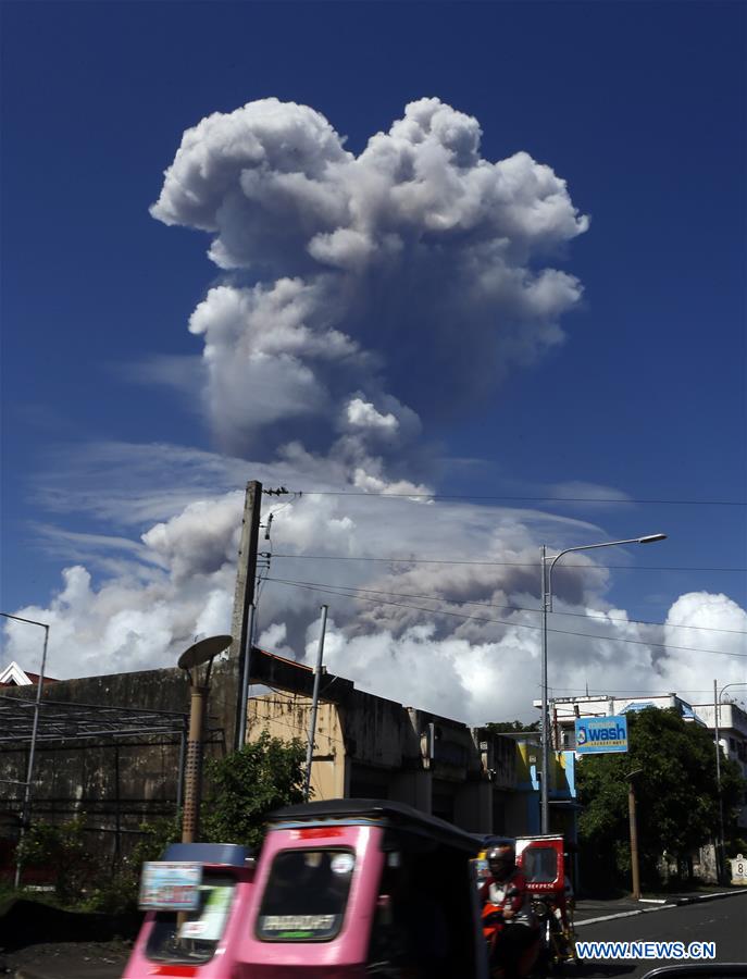 THE PHILIPPINES-ALBAY PROVINCE-MAYON VOLCANO ALERT