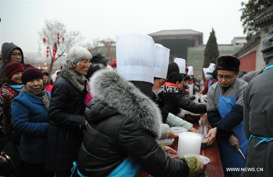 CHINA-XI'AN-LABA FESTIVAL-PORRIDGE(CN)