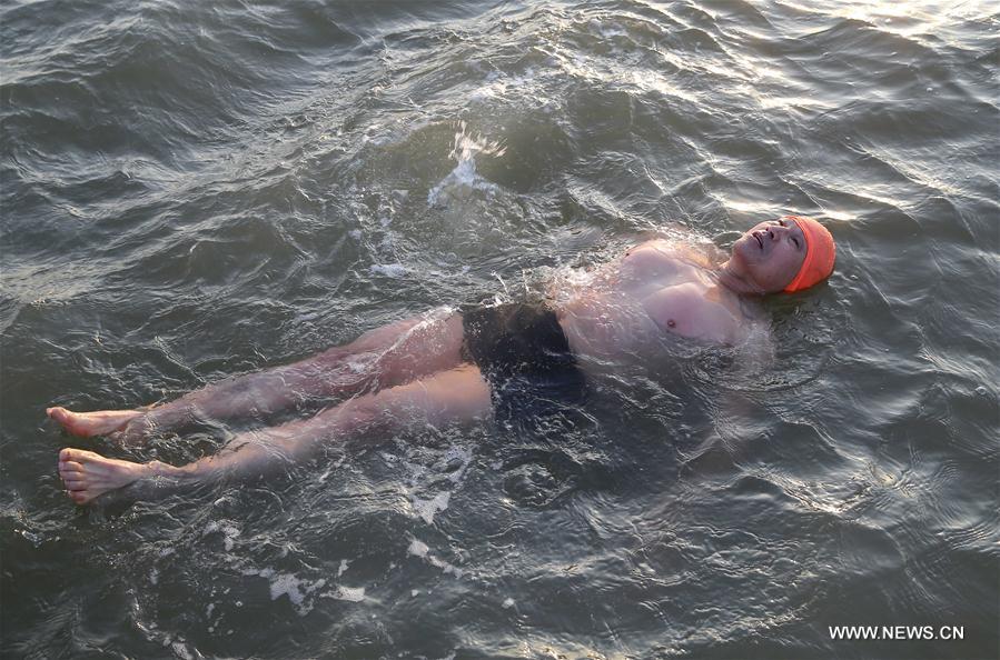 #CHINA-JIANGSU-WINTER SWIMMING (CN)