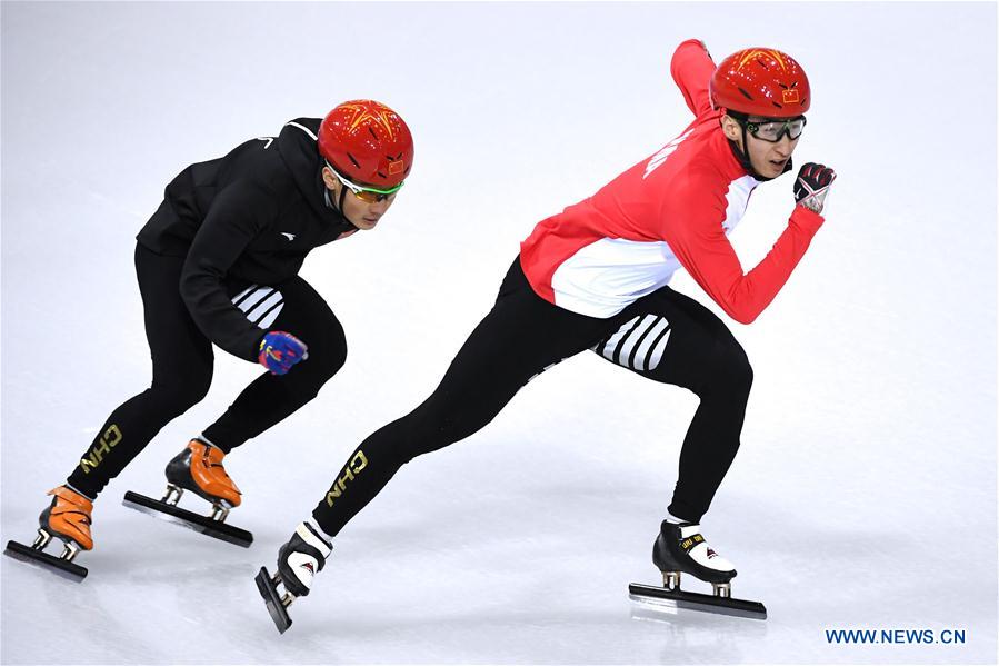 (SP)OLY-SOUTH KOREA-PYEONGCHANG-SHORT TRACK-TRAINING