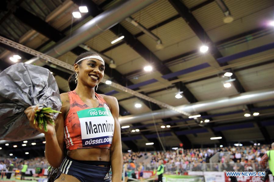 (SP)GERMANY-DUSSELDORF-IAAF WORLD INDOOR TOUR-WOMEN'S 60M HURDLES