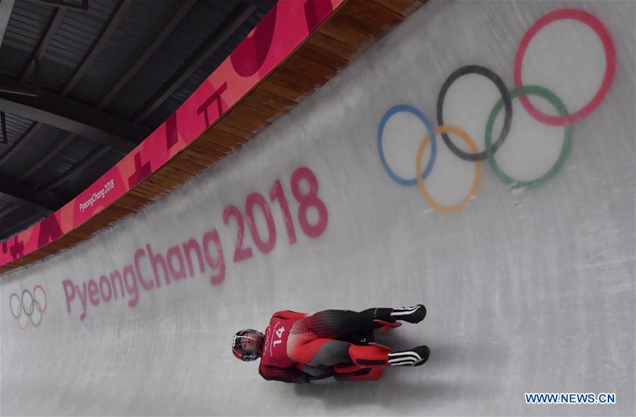 (SP)OLY-SOUTH KOREA-PYEONGCHANG-LUGE-DOUBLES-TRAINING