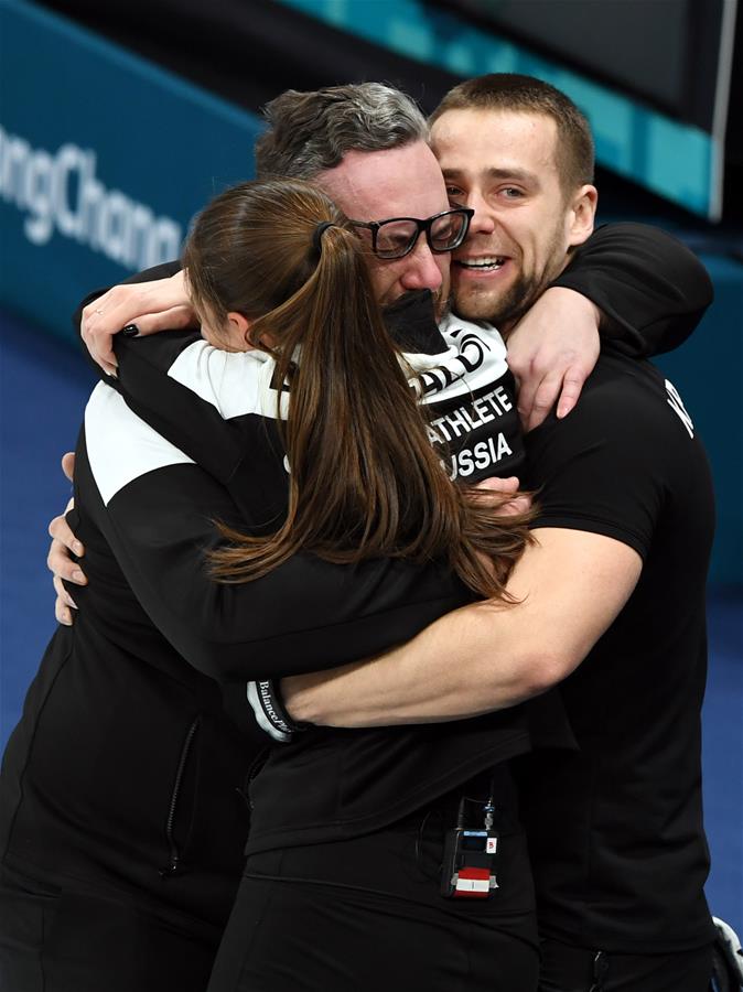 (SP)OLY-SOUTH KOREA-PYEONGCHANG-CURLING-MIXED DOUBLES-BRONZE MEDAL-OAR VS NOR