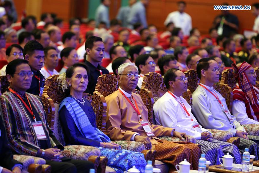 MYANMAR-NAY PYI TAW-NATIONWIDE CEASEFIRE ACCORD-SIGNING CEREMONY