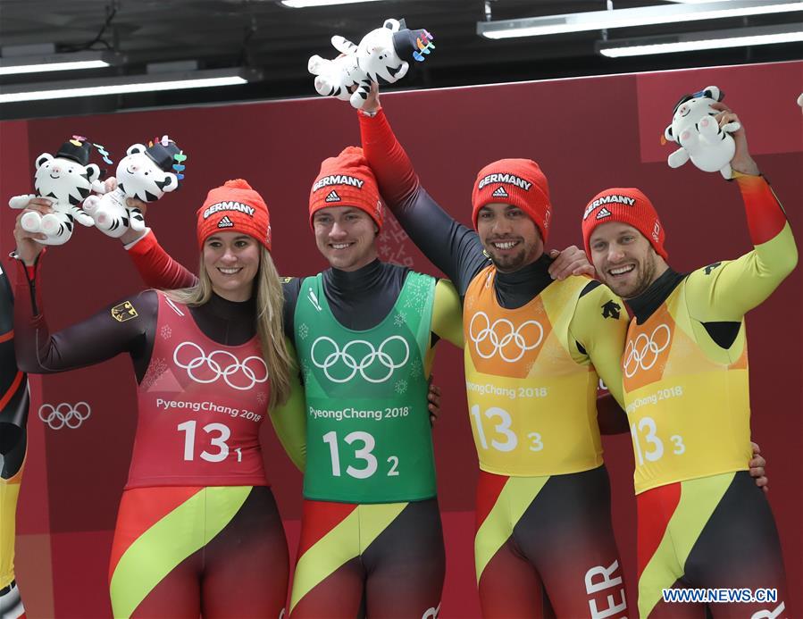 (SP)OLY-SOUTH KOREA-PYEONGCHANG-LUGE-TEAM RELAY