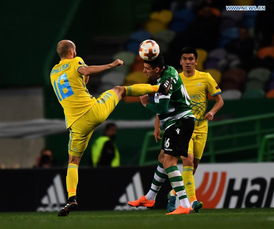 (SP)PORTUGAL-LISBON-UEFA EUROPA LEAGUE-SPORTING CP VS FC ASTANA