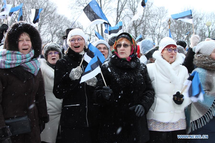 ESTONIA-TALLINN-INDEPENDENCE-CENTENNIAL DAY-CELEBRATIONS