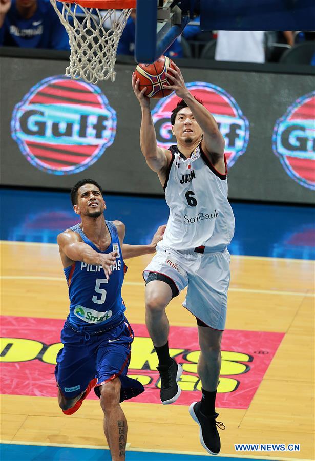 (SP)PHILIPPINES-PASAY CITY-FIBA-QUALIFIERS-PHILIPPINES VS JAPAN