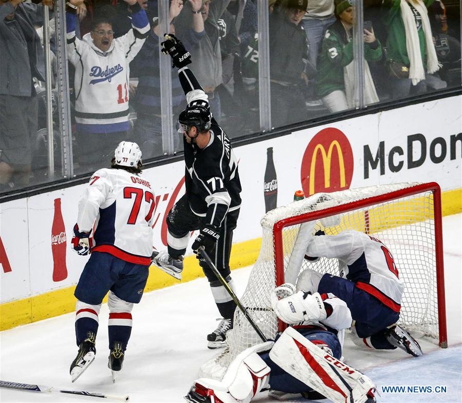 (SP)U.S.-LOS ANGELES-ICE HOCKEY-NHL-LOS ANGELES KINGS VS WASHINGTON CAPITALS