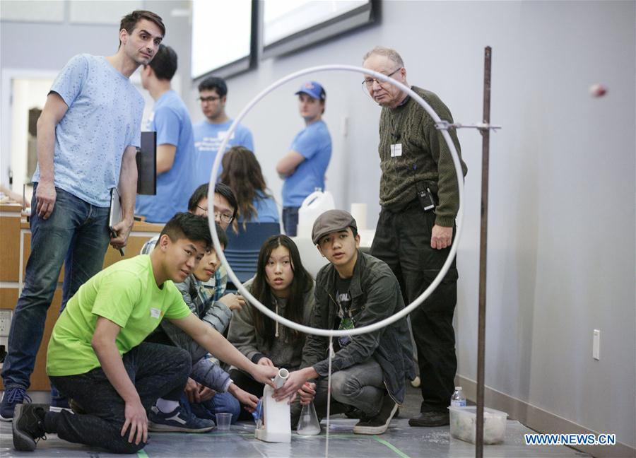 CANADA-VANCOUVER-UBC-PHYSICS OLYMPICS