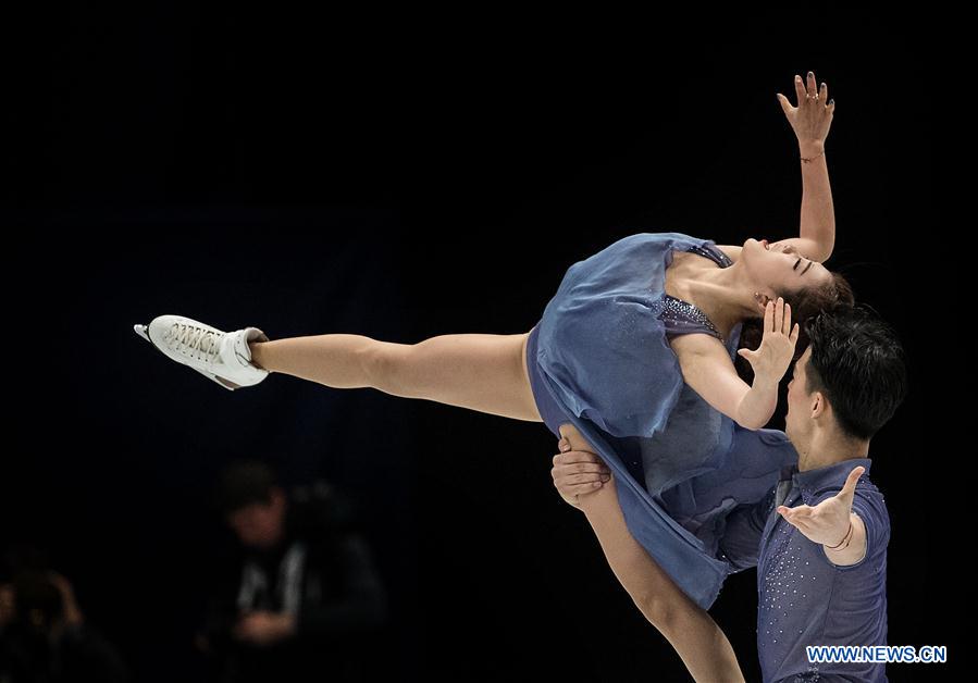 (SP)ITALY-MILAN-FIGURE SKATING-ISU WORLD CHAMPIONSHIPS