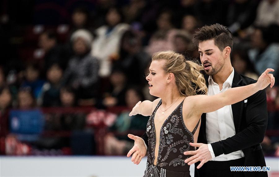 (SP)ITALY-MILAN-FIGURE SKATING-ISU WORLD CHAMPIONSHIPS