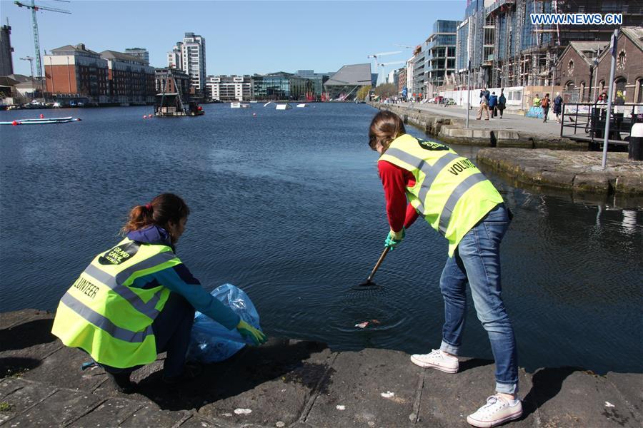 IRELAND-DUBLIN-EARTH DAY