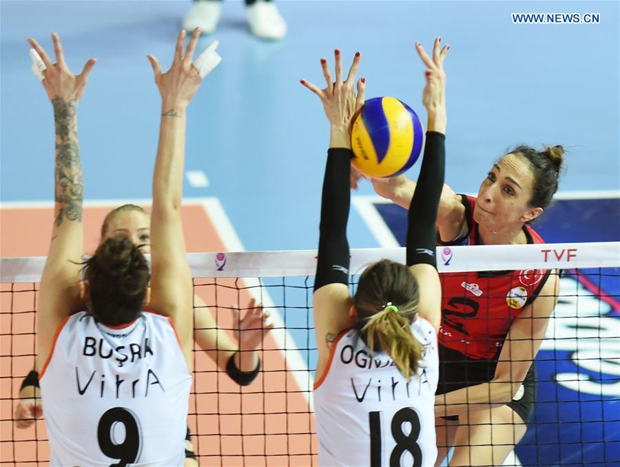 (SP)TURKEY-ISTANBUL-VOLLEYBALL-TURKISH WOMEN LEAGUE-FINAL 