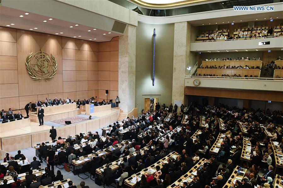 SWITZERLAND-GENEVA-WORLD HEALTH ASSEMBLY-OPENING