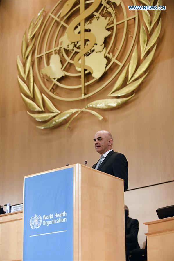 SWITZERLAND-GENEVA-WORLD HEALTH ASSEMBLY-OPENING