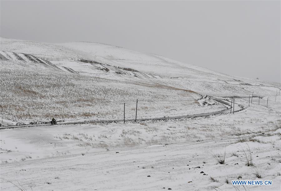 CHINA-GANSU-QILIAN MOUNTAINS-SNOW (CN)