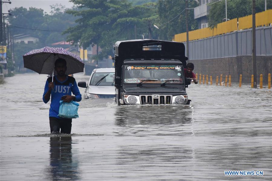 SRI LANKA-COLOMBO-FLOOD