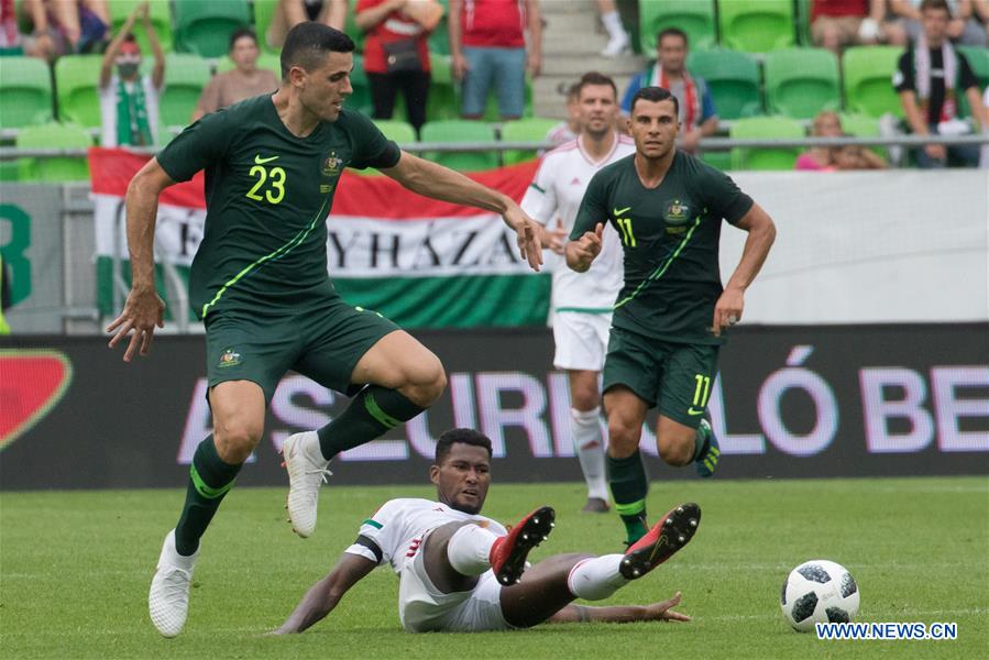 (SP)HUNGARY-BUDAPEST-SOCCER-FRIENDLY MATCH-AUSTRALIA VS HUNGARY