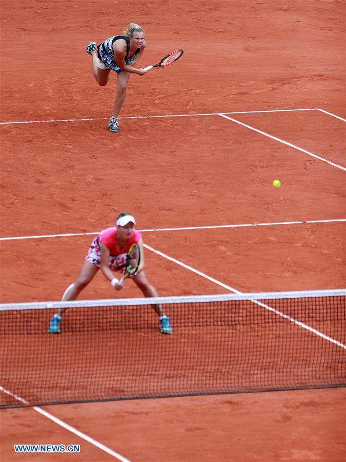 (SP)FRANCE-PARIS-TENNIS-FRENCH OPEN-WOMEN'S DOUBLES FINAL