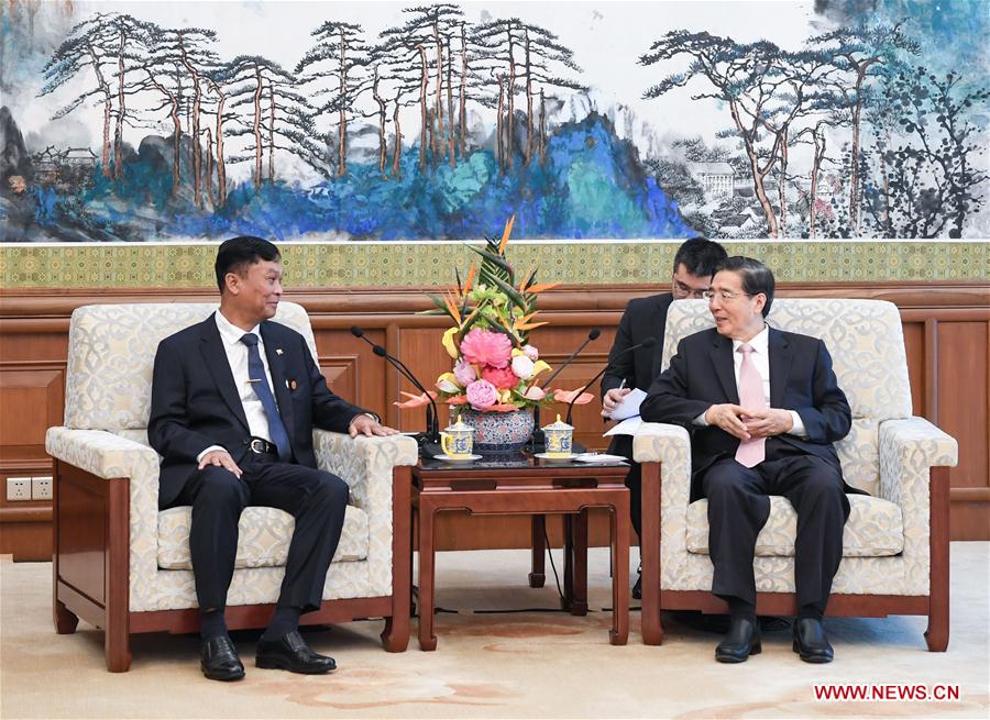 CHINA-BEIJING-GUO SHENGKUN-MYANMAR-KYAW SWE-MEETING (CN)