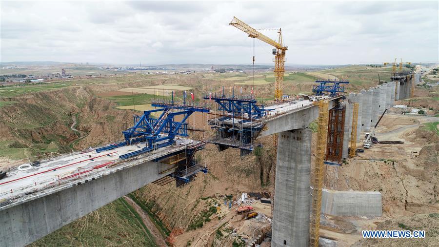 CHINA-NINGXIA-RAILWAY-UNDER CONSTRUCTION (CN)