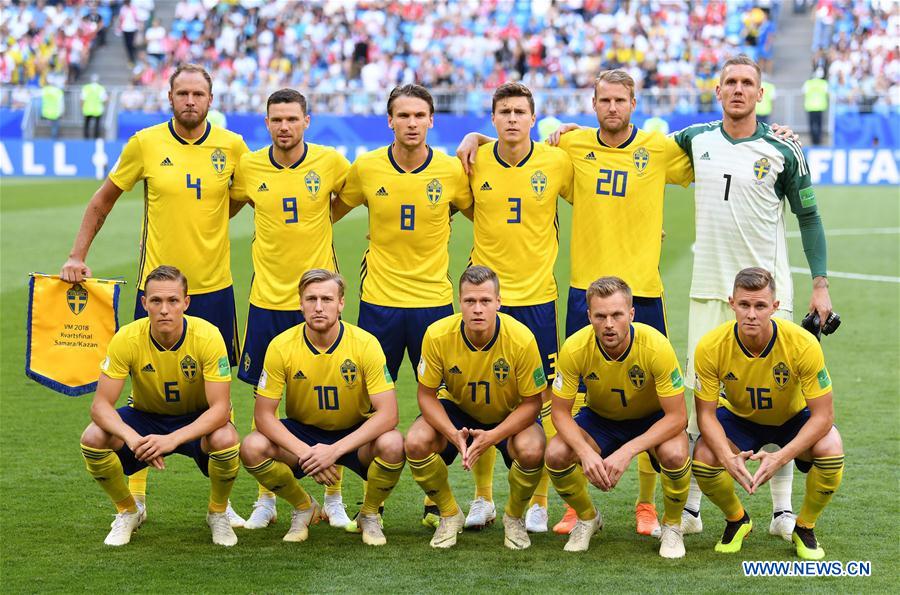 (SP)RUSSIA-SAMARA-2018 WORLD CUP-QUARTERFINAL-SWEDEN VS ENGLAND