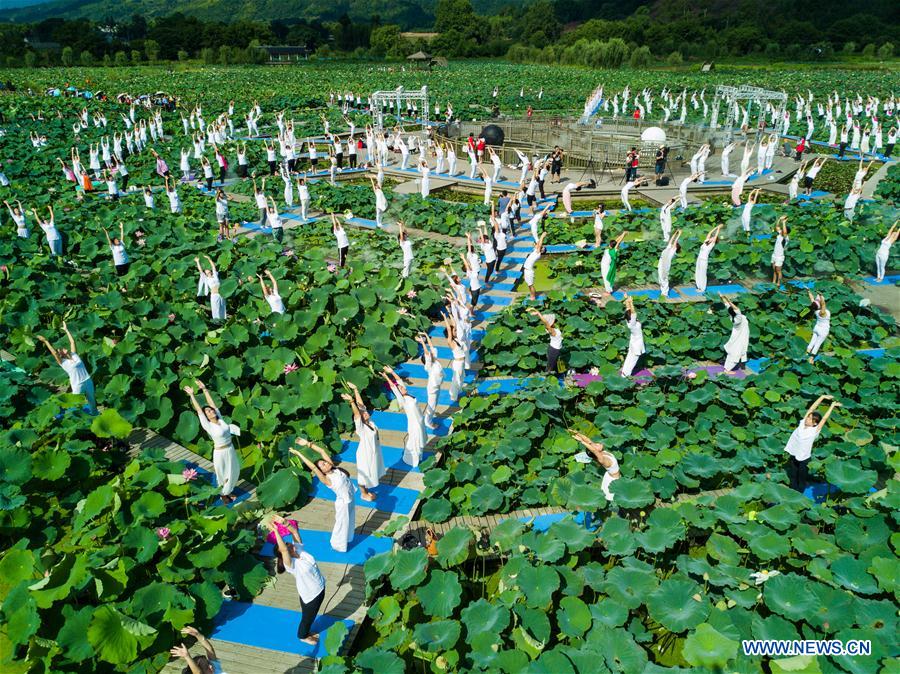 CHINA-FUJIAN-JIANNING-YOGA SHOW (CN) 