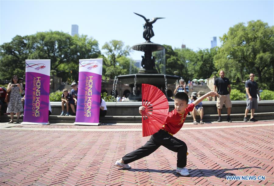 U.S.-NEW YORK-DRAGON BOAT AWAKENING CEREMONY