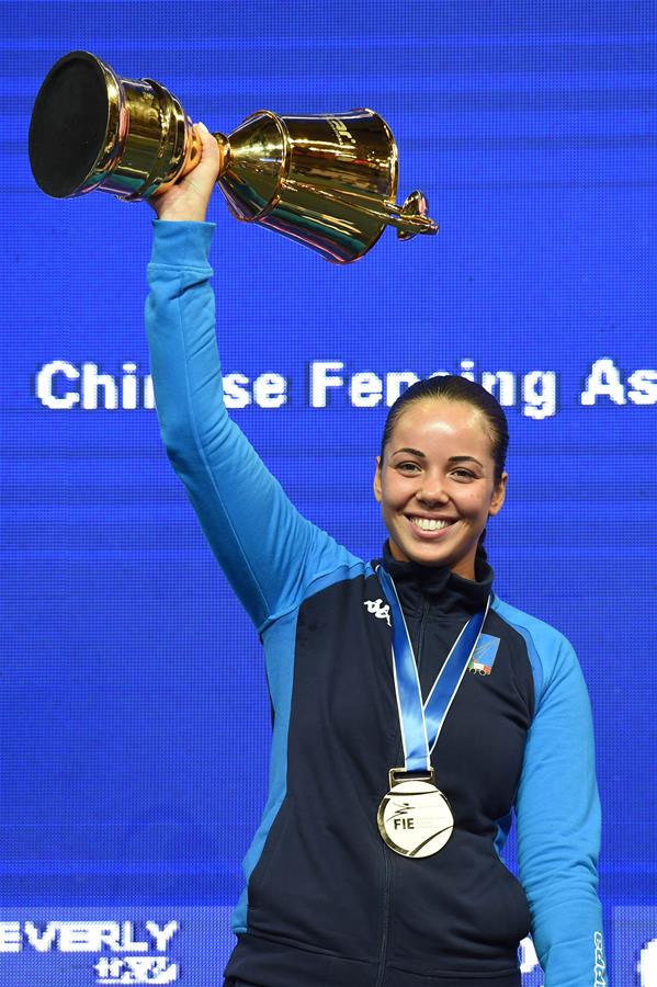 (SP)CHINA-JIANGSU-WUXI-FENCING-WORLD CHAMPIONSHIPS (CN)