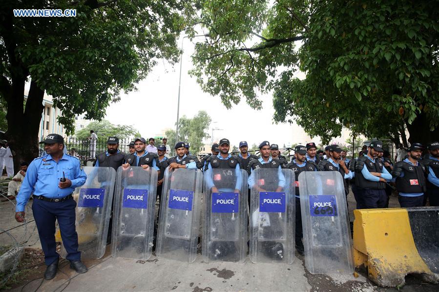 PAKISTAN-ISLAMABAD-PROTEST