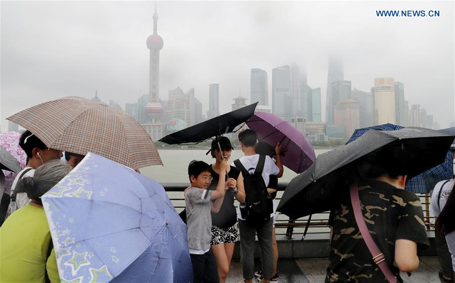 CHINA-SHANGHAI-TYPHOON RUMBIA (CN)