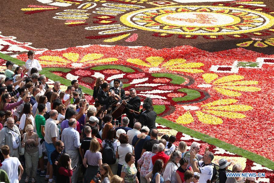 BELGIUM-BRUSSELS-FLOWER CARPET 2018