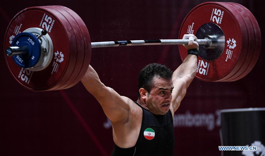 (SP)INDONESIA-JAKARTA-ASIAN GAMES-WEIGHTLIFTING