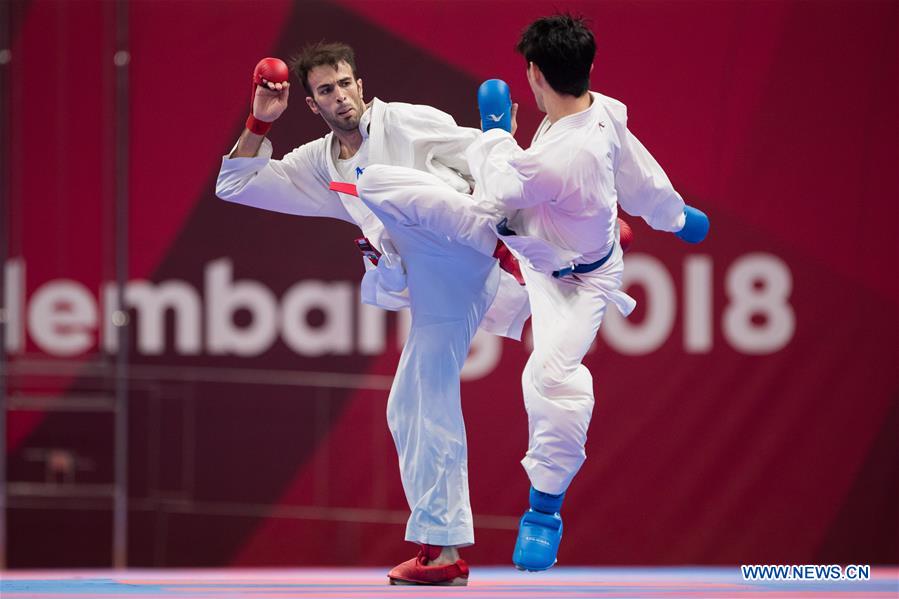 (SP)INDONESIA-JAKARTA-ASIAN GAMES-KARATE-MEN'S 75KG