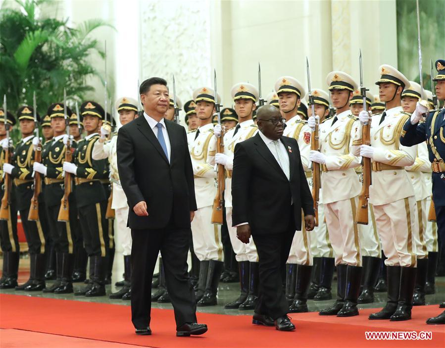 CHINA-BEIJING-XI JINPING-GHANA'S PRESIDENT-TALKS (CN)