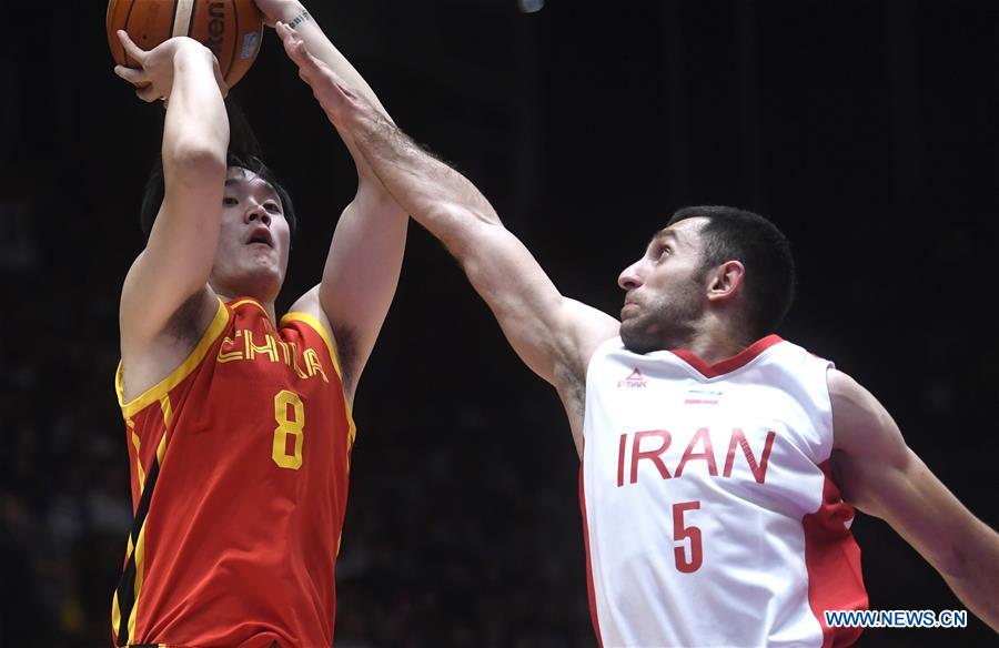 (SP)INDONESIA-JAKARTA-ASIAN GAMES-MEN'S BASKETBALL FINAL-CHINA VS IRAN