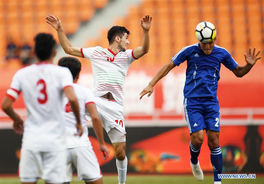 (SP)CHINA-QUJING-FOOTBALL-CFA TEAM CHINA INTERNATIONAL YOUTH FOOTBALL TOURNAMENT 2018 (CN)