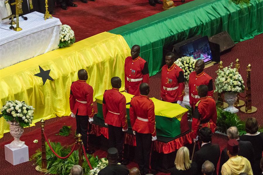 GHANA-ACCRA-KOFI ANNAN-STATE FUNERAL