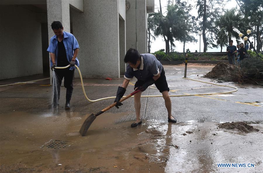 CHINA-HONG KONG-TYPHOON MANGKHUT-AFTERMATH (CN)