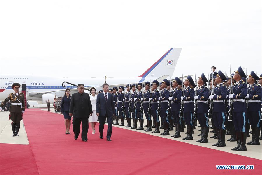 DPRK-SOUTH KOREAN PRESIDENT-ARRIVAL