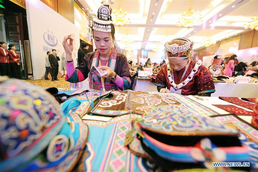 #CHINA-GUIZHOU-WOMEN-HANDICRAFTS (CN)