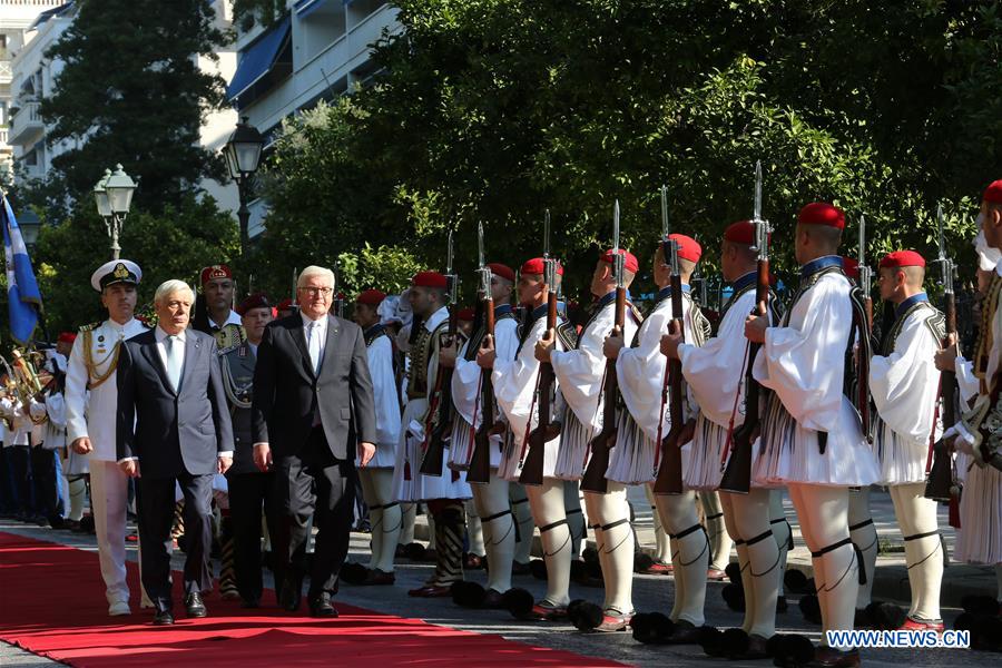 GREECE-ATHENS-GERMANY-PRESIDENT-MEETING