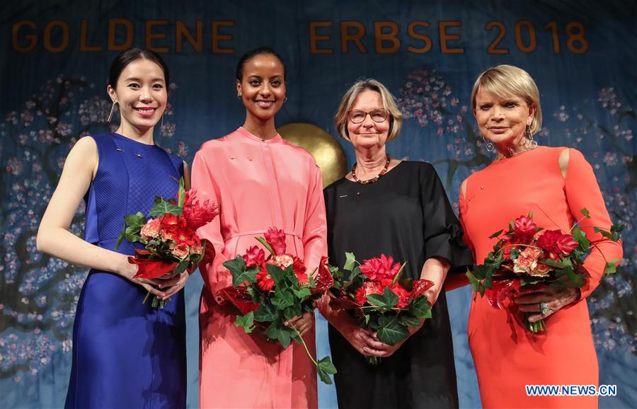 GERMANY-BERLIN-GOLDENE ERBSE AWARD-AWARD CEREMONY