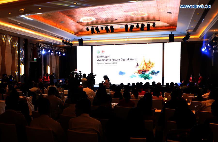 MYANMAR-NAY PYI TAW-HUAWEI-5G FORUM