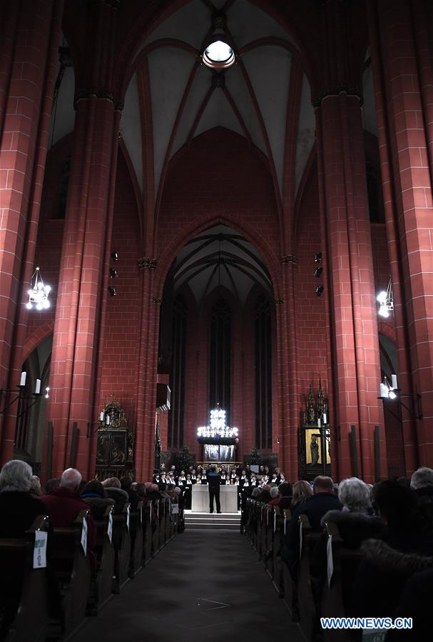 GERMANY-FRANKFURT-CATHEDRAL-BOYCHOIR