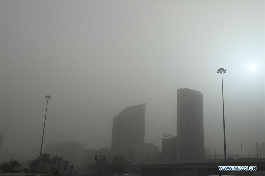 KUWAIT-HAWALLI-SANDSTORM