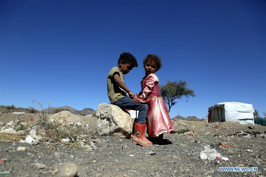 YEMEN-AMRAN-DISPLACED PEOPLE