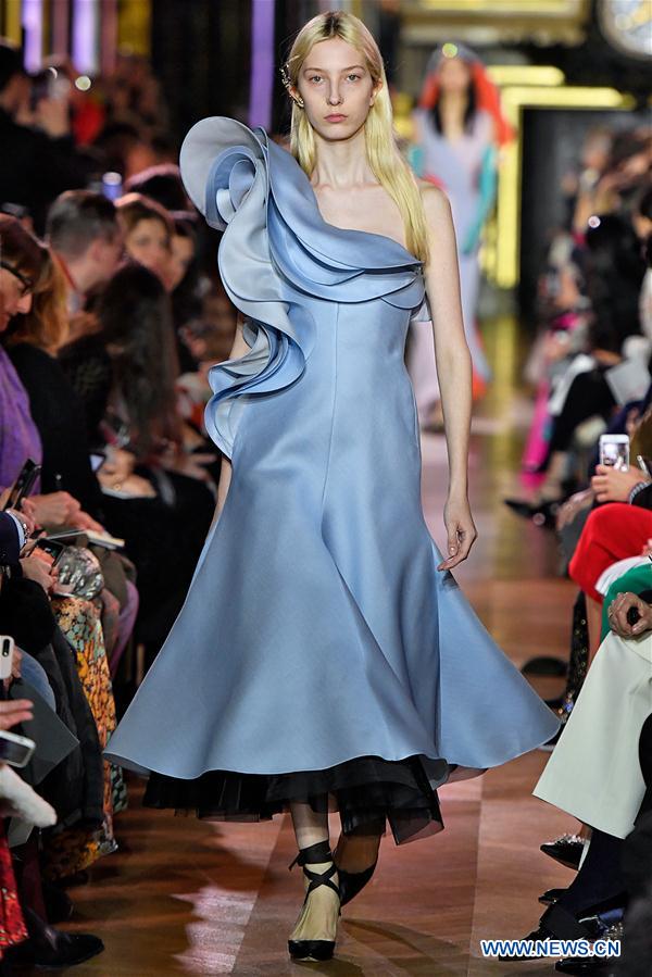 FRANCE-PARIS-FASHION WEEK-HAUTE COUTURE-SCHIAPARELLI