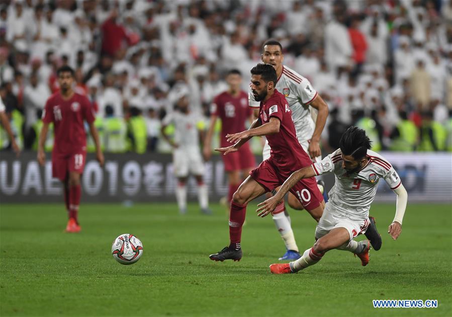 (SP)UAE-ABU DHABI-SOCCER-AFC ASIAN CUP 2019-SEMIFINAL-UAE VS QAT